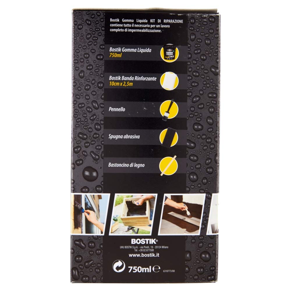Bostik Gomma Liquida Kit di riparazione
