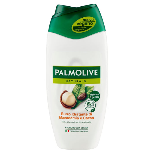 Palmolive Bagnoschiuma Naturals Macadamia e Cacao idratante, 220ml