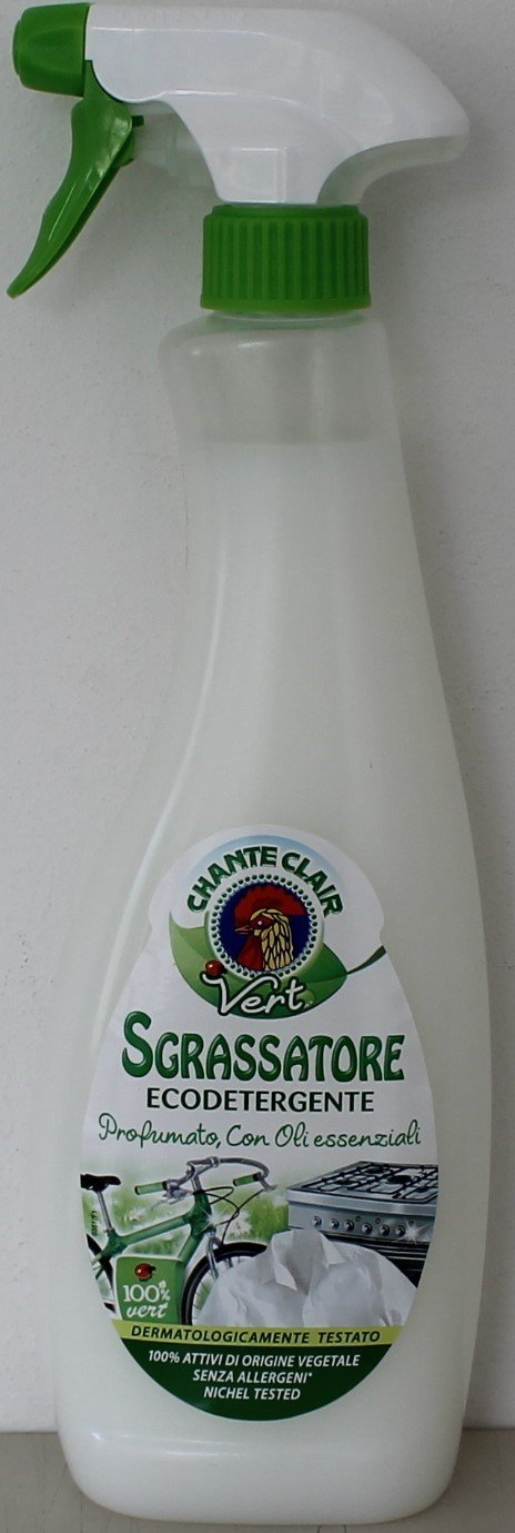 CHANTE CLAIR 3 pz. Sgrassatore ecodetergente, profumato con oli essenziali. 625 ml x 3
