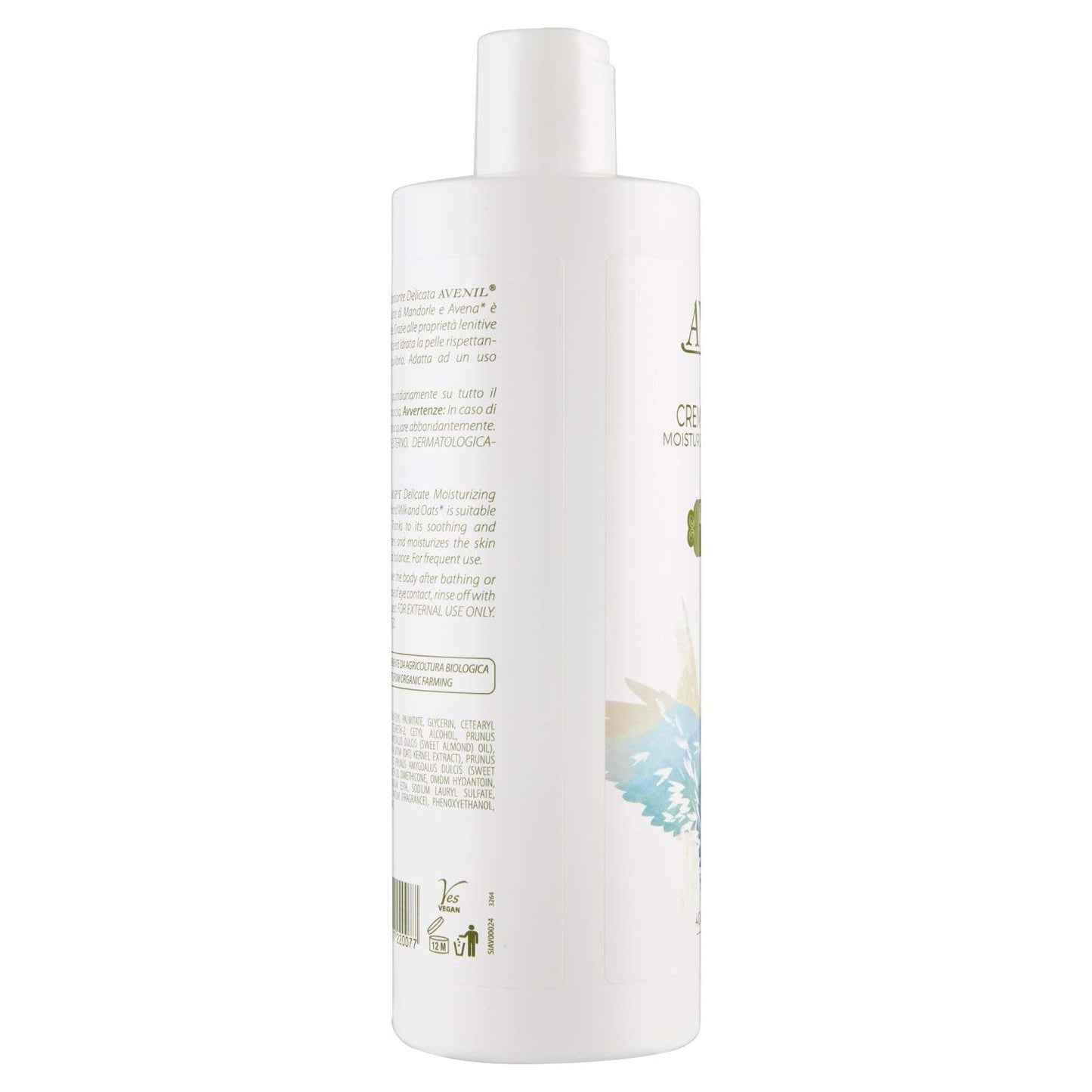Avenil pure & soft Crema Fluida Corpo Idratante latte di mandorle 400 ml