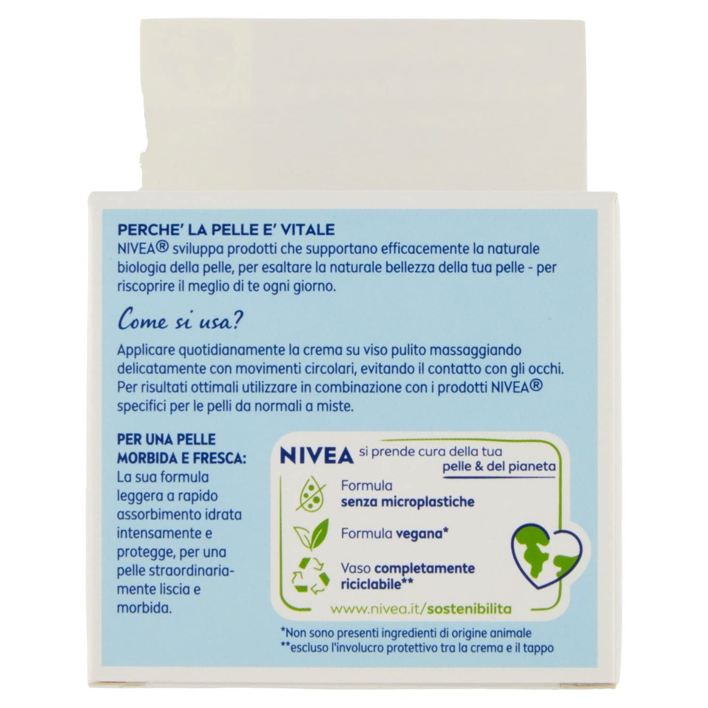 Nivea Crema Idratante Rinfrescante - 50 Ml