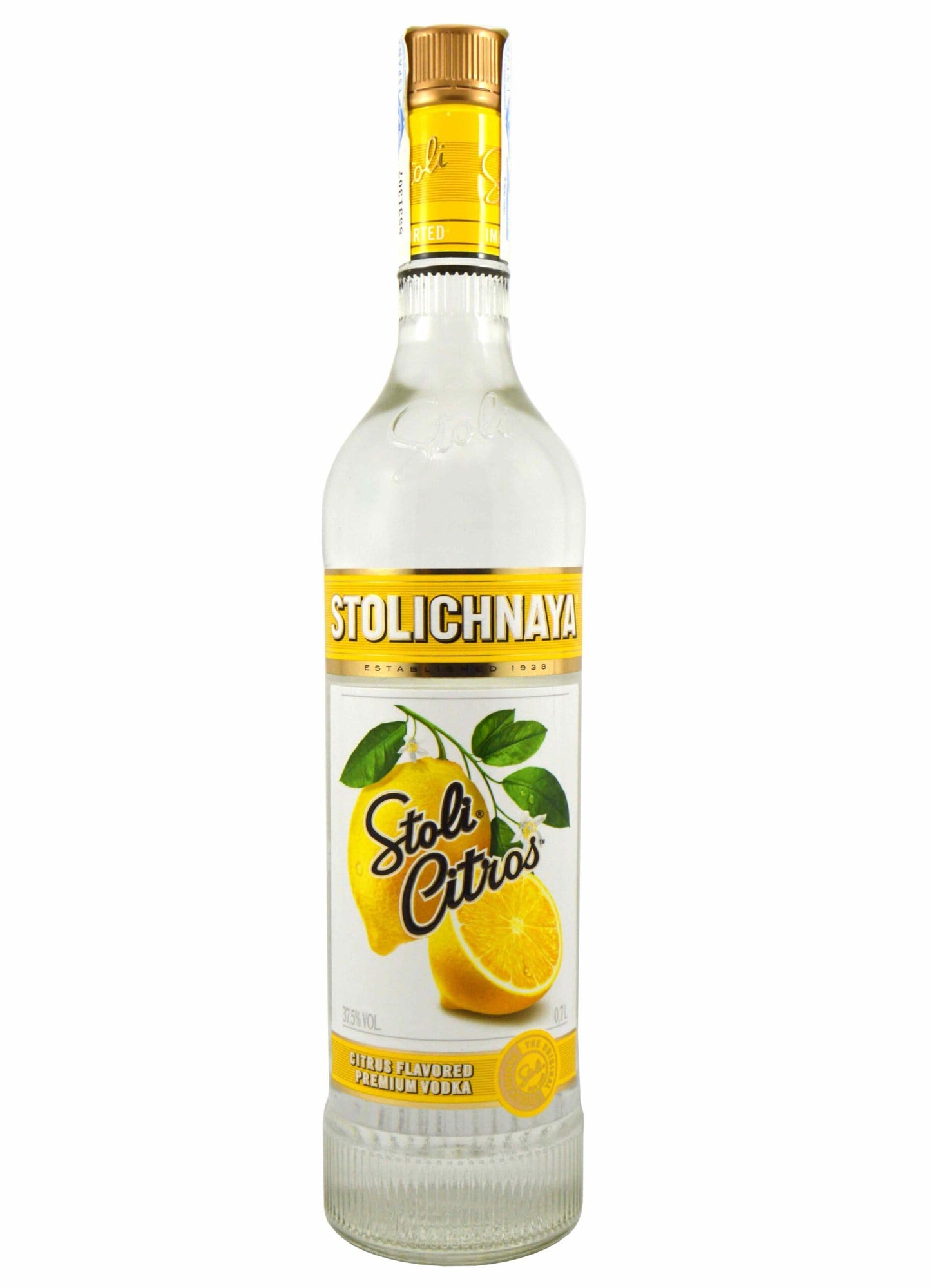 Stolichnaya Vodka SPI STOLI CITROS Flavored Vodka 37,5% - 700ml