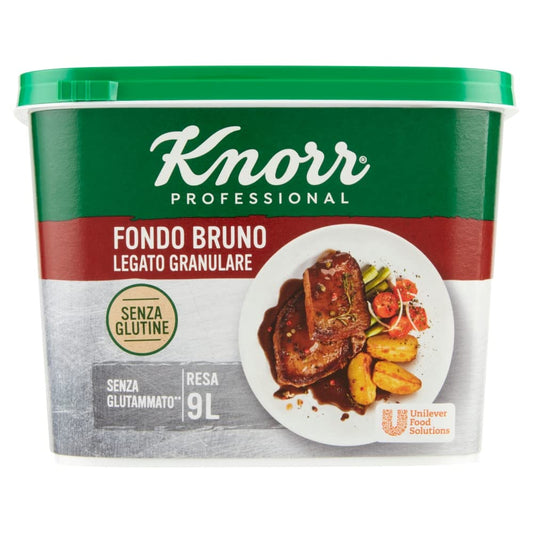 Knorr Fondo Bruno Legato Granulare Senza Glutine - 500 Gr