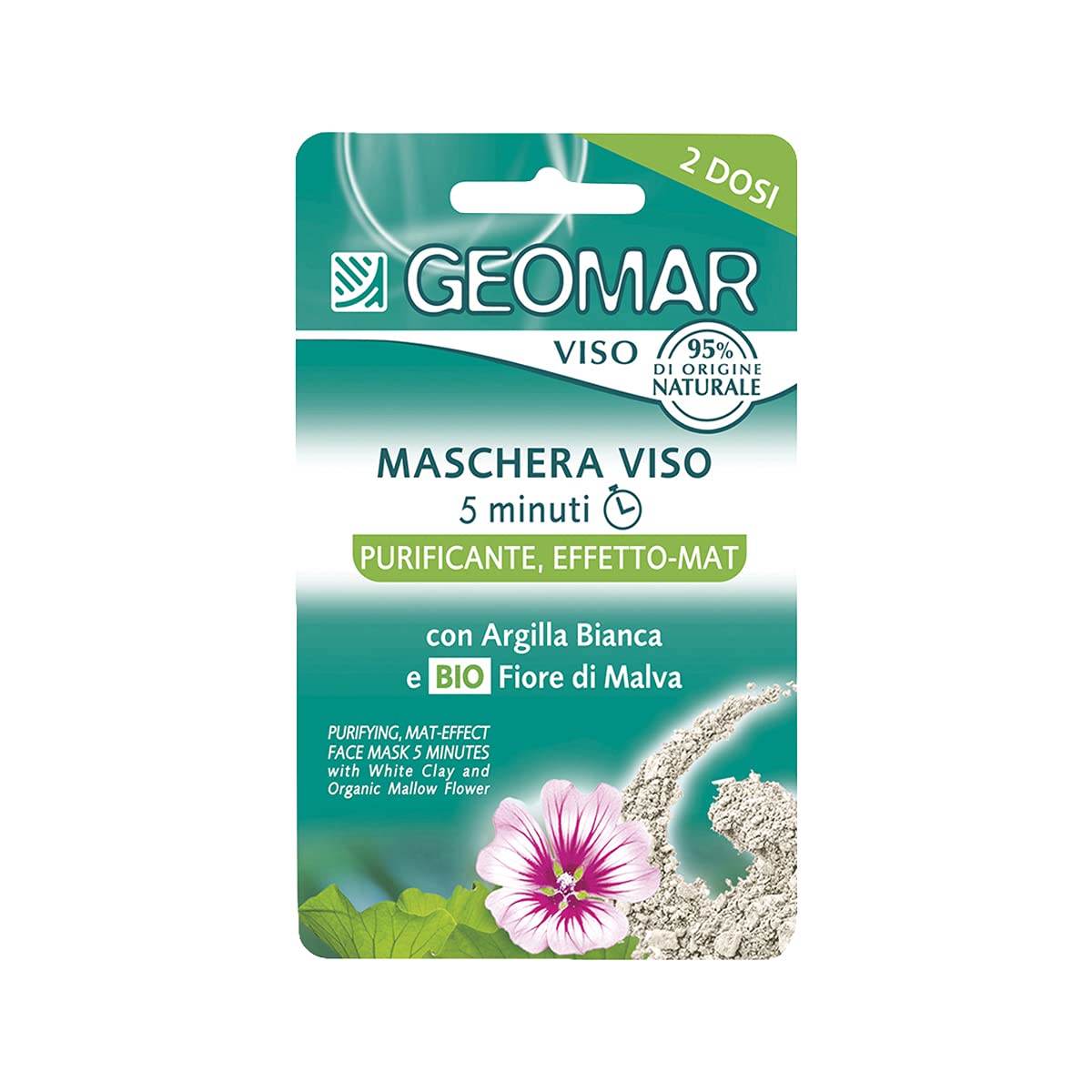 KIT CORPO E VISO: Thalasso Scrub Dermo Levigante Monodose + Maschera Viso Purificante/Effetto-Mat + Guanto in Spugna