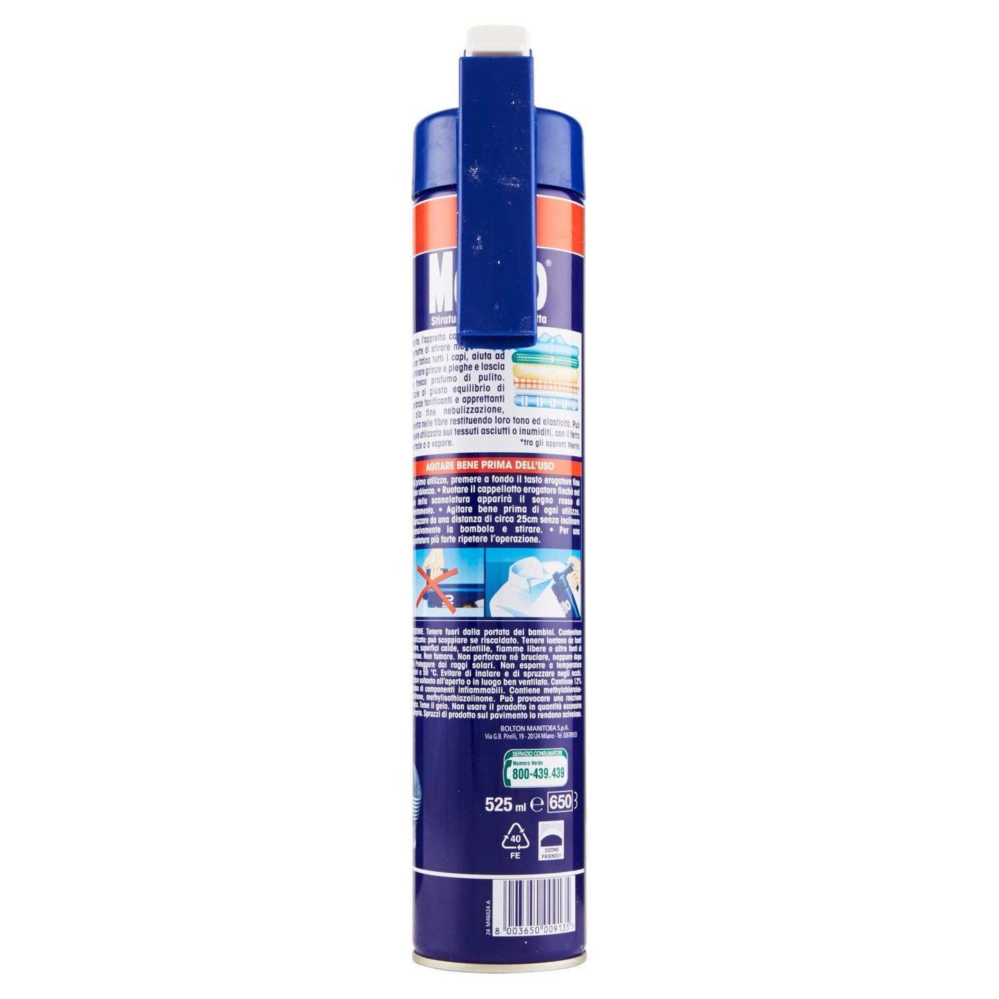 Spray Appretto per Stiratura Facile, 525 ml
