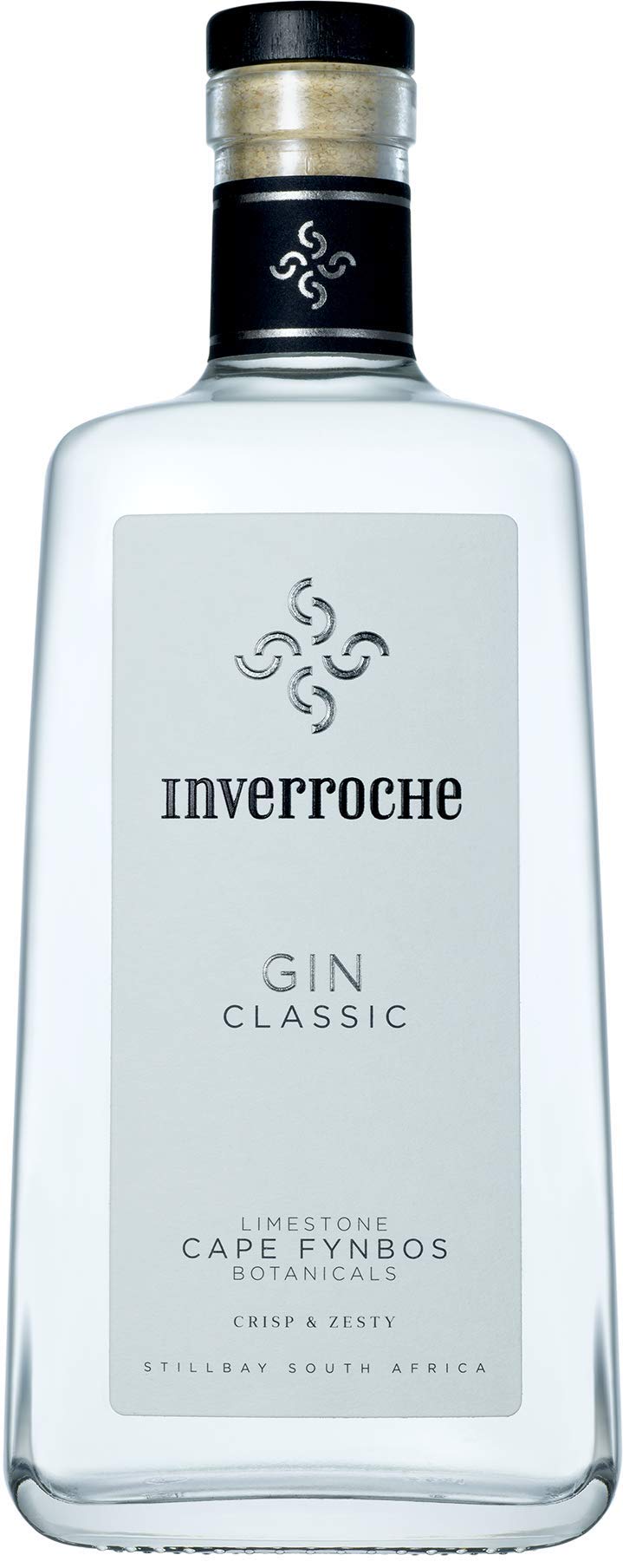 Inverroche Classic Gin, Super-preium Gin dal Sud Africa, vol 43%, 70CL