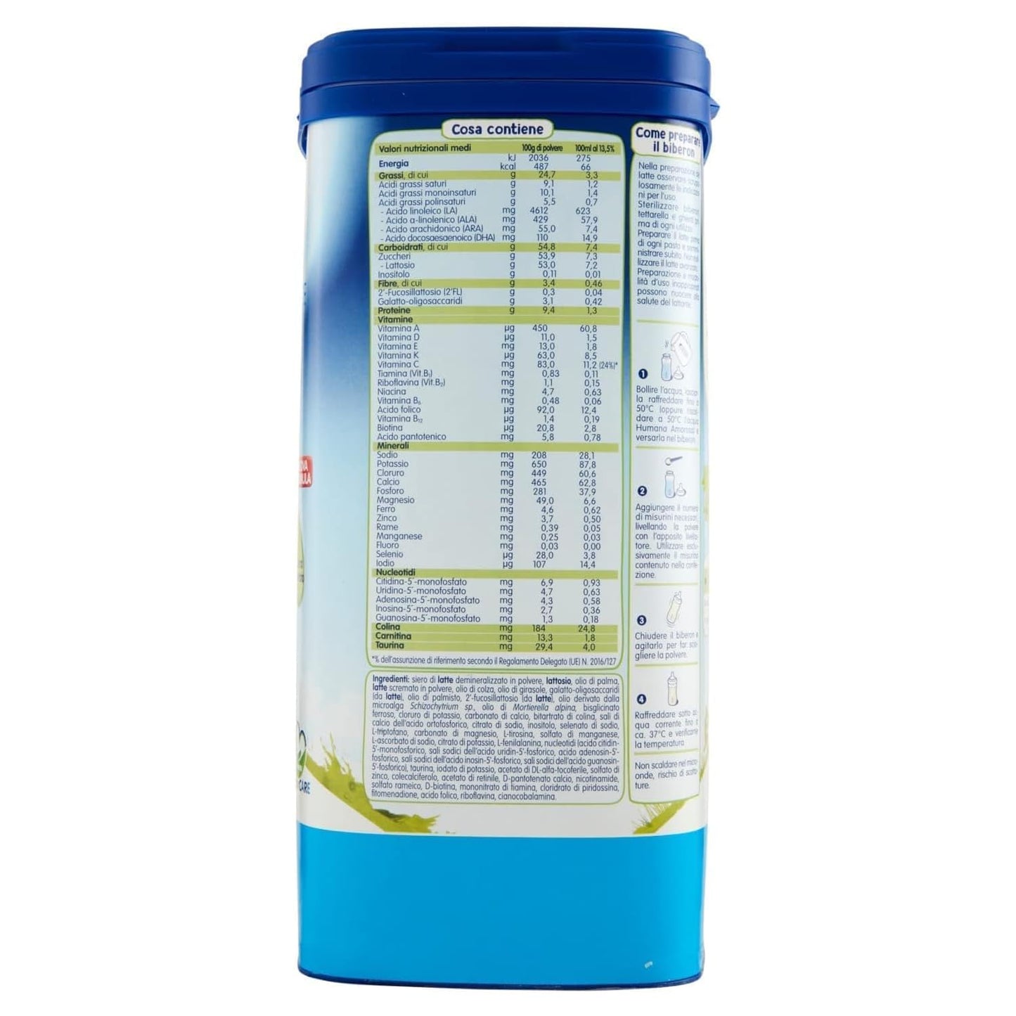 LATTE HUMANA 2 POLVERE GR. 1100