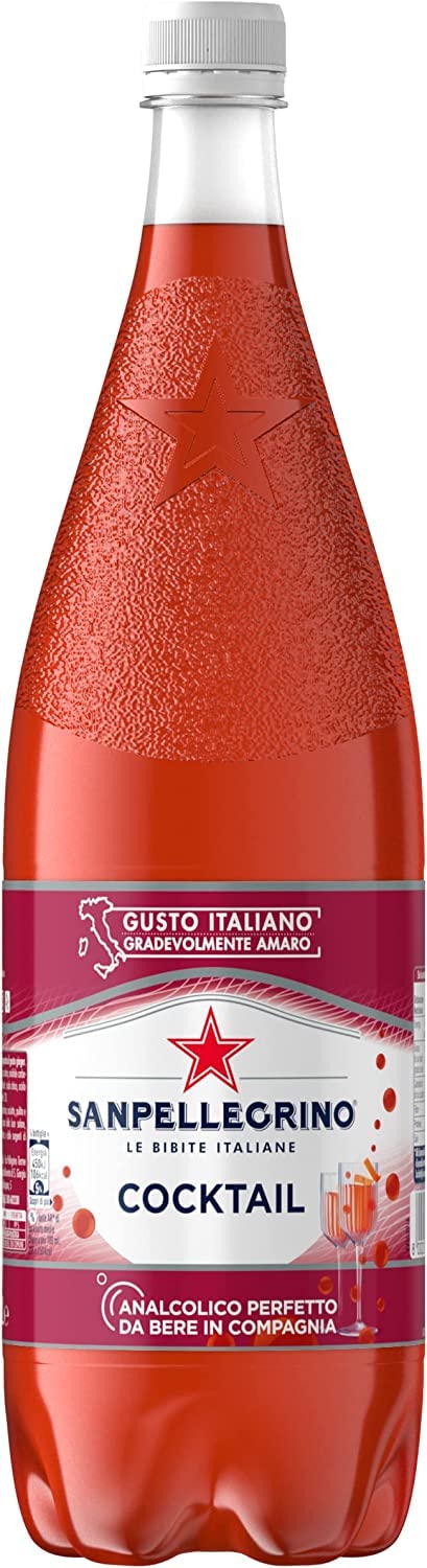 San Pellegrino Cocktail Zenzero Aperitivo Amaro PET 1,25l Italian Soft Drink