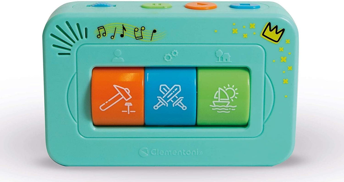 Clementoni - 17435 - Sapientino - C'era Una Volta Deluxe, racconta storie per Bambini 4 Anni interattivo, Storyteller, Gioco educativo elettronico, Cuffie Incluse