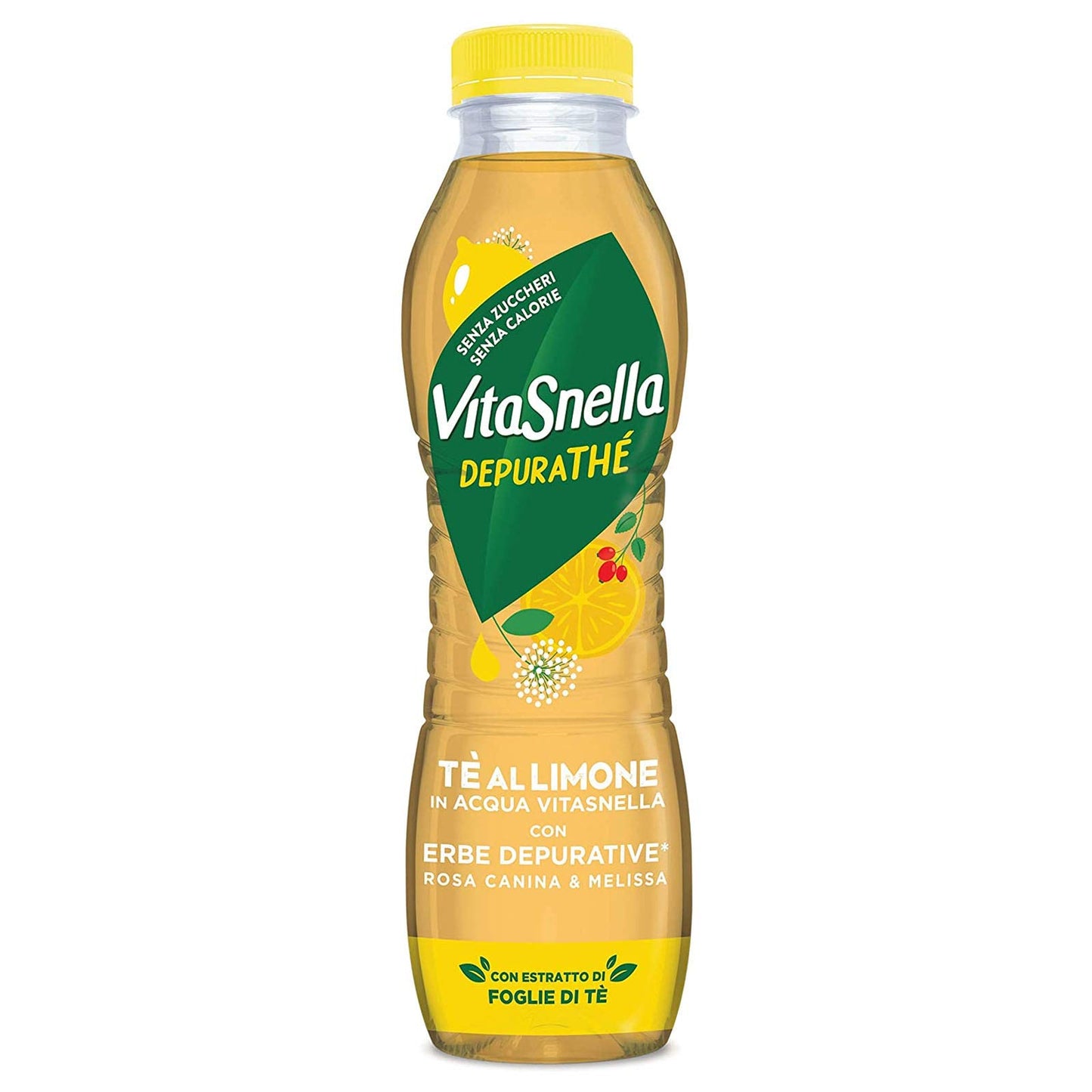 12 BOTTIGLIE DA 500 ML DEPURATHE' VITASNELLA LIMONE ESTATE ERBE DEPURATIVE