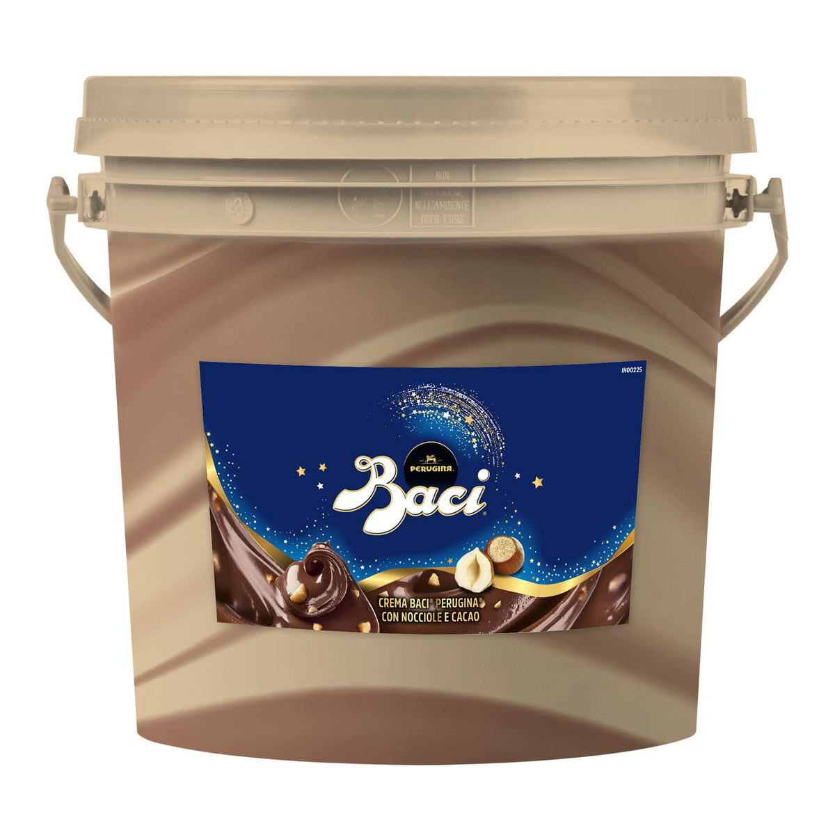 BACI PERUGINA PROFESSIONALE Crema Spalmabile con Granella di Nocciole, Secchiello 3kg