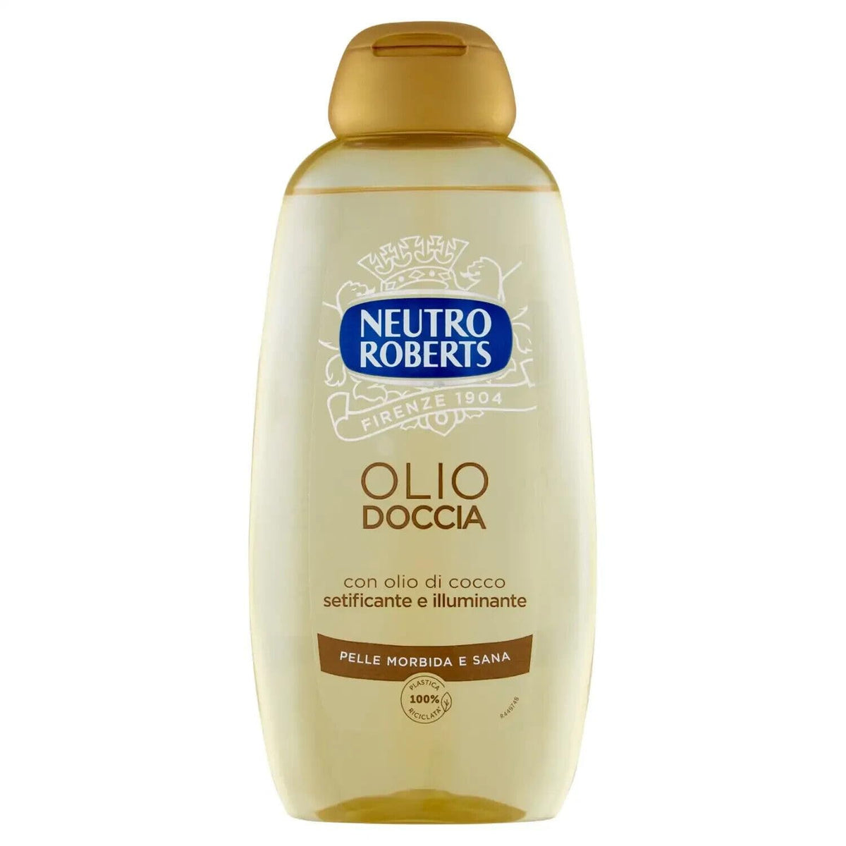 Neutro Roberts Olio Doccia con Olio di Cocco, Olio Doccia con Olio di Cocco, Setoso e Luminoso, 250 ml + 1 confezione da 100 g