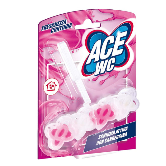 ACE WC Freschezza Continua - Schiuma Attiva con Candeggina, 1 pezzo