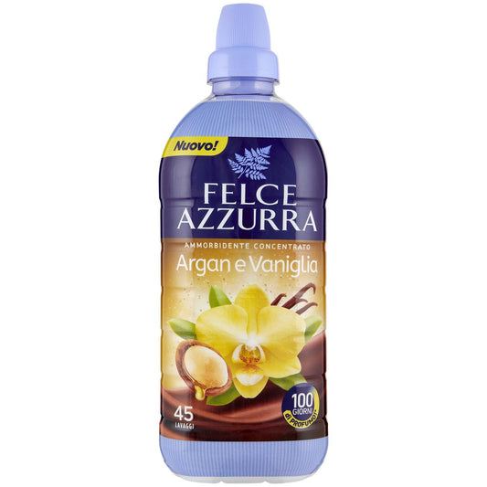 Felce Azzurra Ammorbidente Concentrato Argan 45 Lavaggi 900ml, 900ml