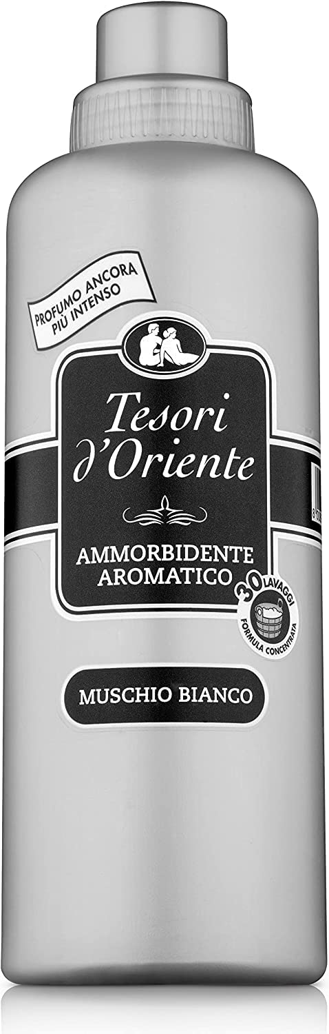 6 x ammorbidenti Tesori d'oriente, muschio bianco, 750 ml
