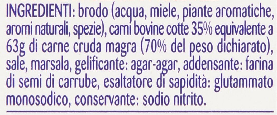 Simmenthal: Piatto Pronto di Carni Bovino in Gelatina Vegetale" Piatto di Carne Pronto in Gelatina Vegetale 140 g (confezione da 8)