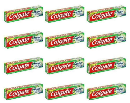 COLGATE Dentifricio Herbal Classico Con Sali Minerali 75 Ml (12 confezioni da 75ml)
