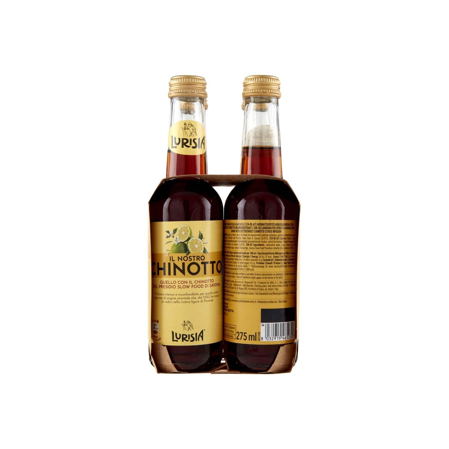 Lurisia Chinotto, 4 x 275ml