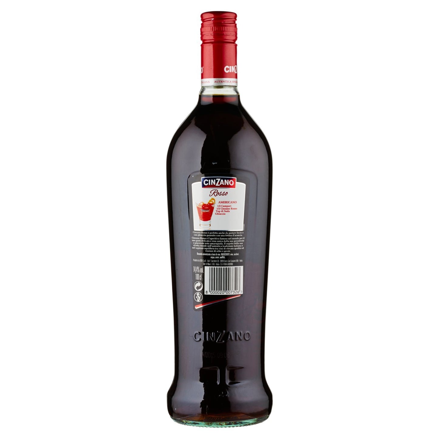 Cinzano Rosso 8010023 Vermouth, L 1