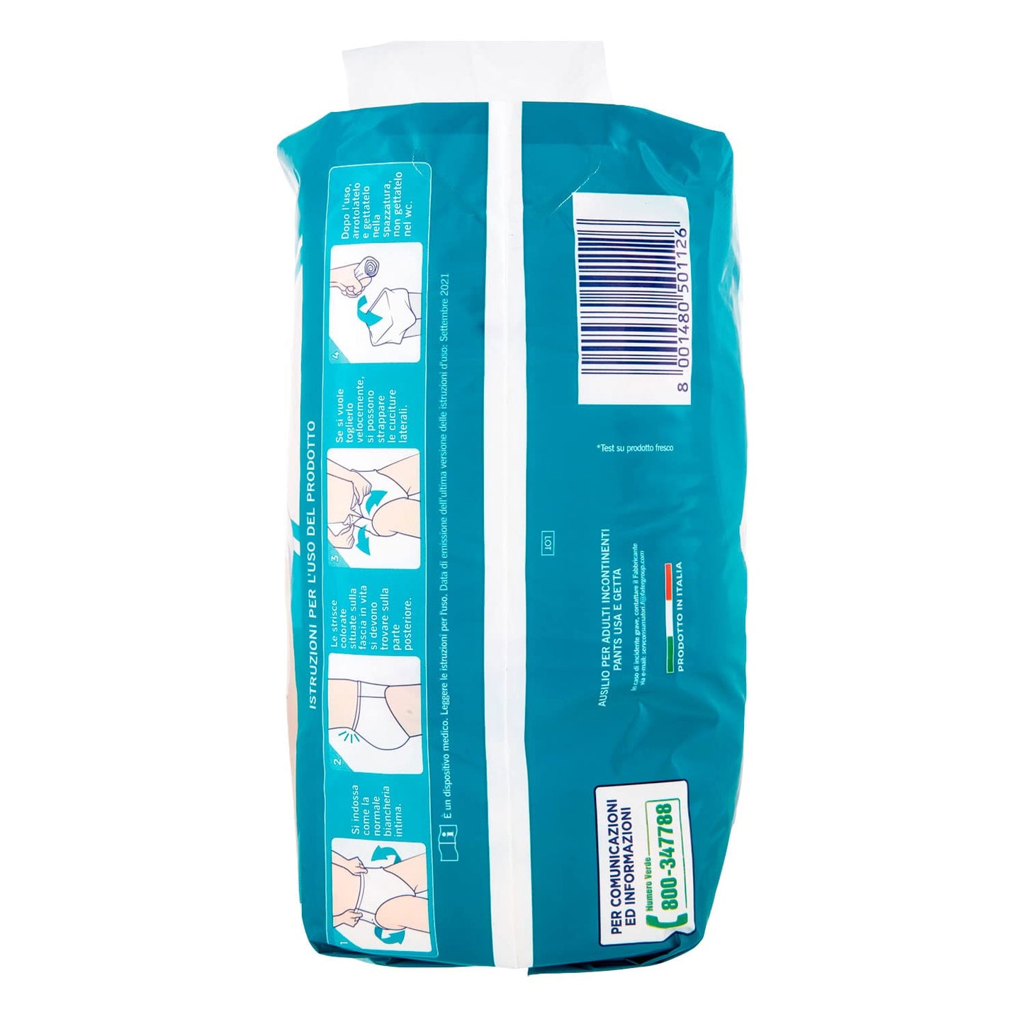 Lines Specialist Pannolone Ipoallergenico, Taglia L, 7 Pezzi