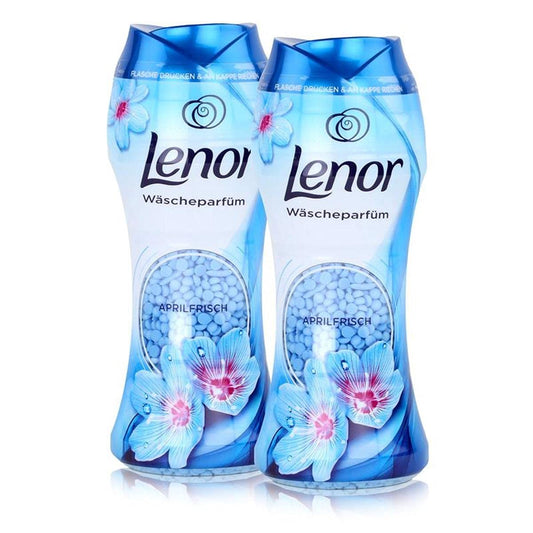 Lenor Unstoppables - Profumo per biancheria, fragranza: albicocca, 210 g (confezione da 2)