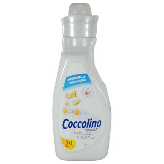16 x COCCOLINO Ammorbidente Concentrato Delicato&Soffice 30 Lav. 750 ML