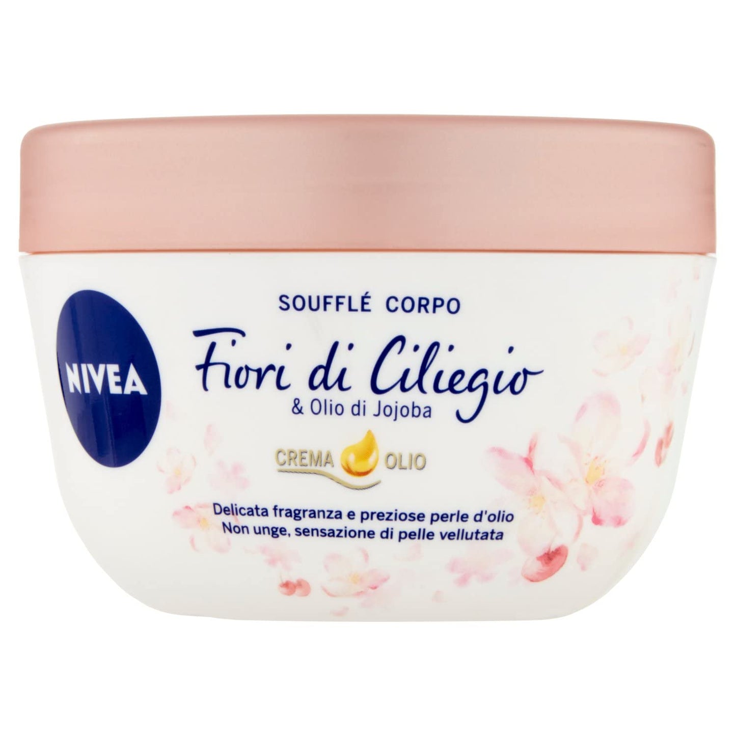 Nivea Crema Corpo Soufflé Ciliegio Olio Jojoba 200Ml - 240 g