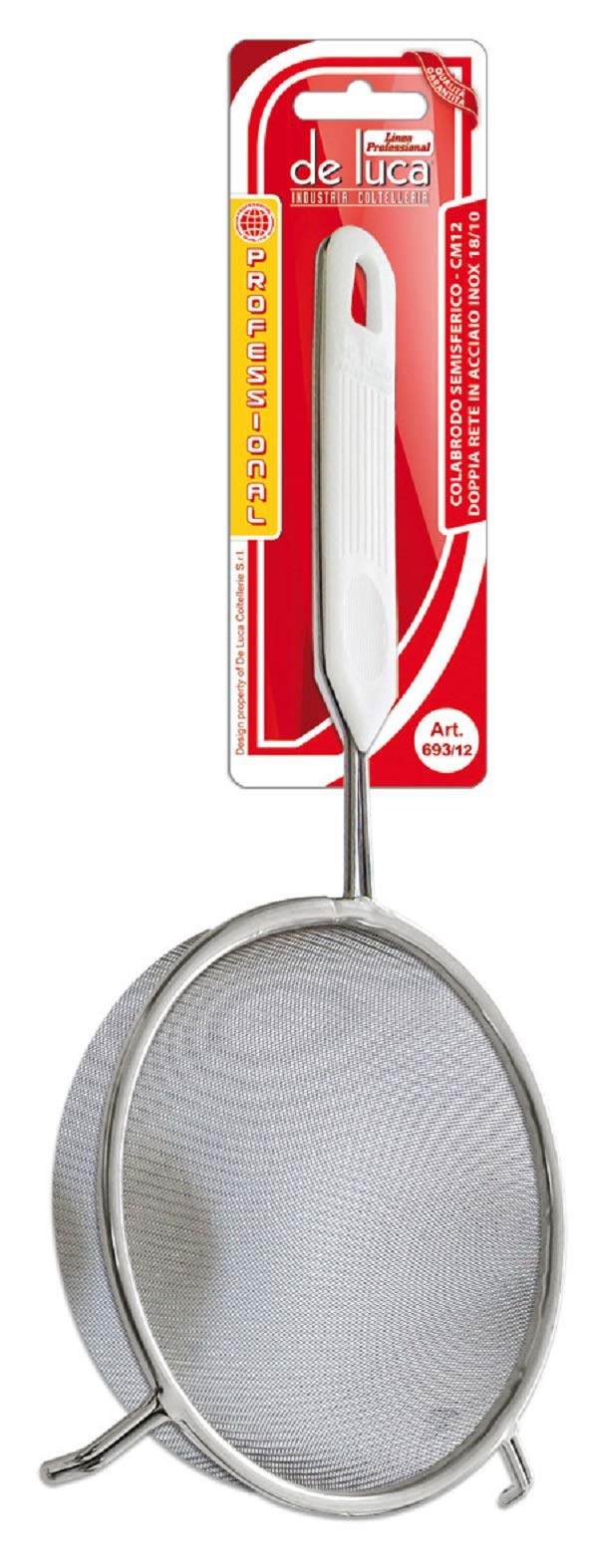 DE LUCA ART 693-12 COLABRODO SEMISFERICO 12CM