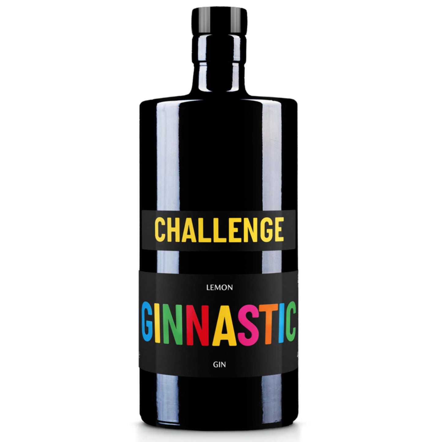 Ginnastic, Gin Challenge Lemon, 700 ml, Aroma Agrumato con Limoni Freschi di Martorano, Bisignano e Rocca Imperiale, Ideale per Gin Lemon e Fizz, Idea Regalo, 41.50% Vol.