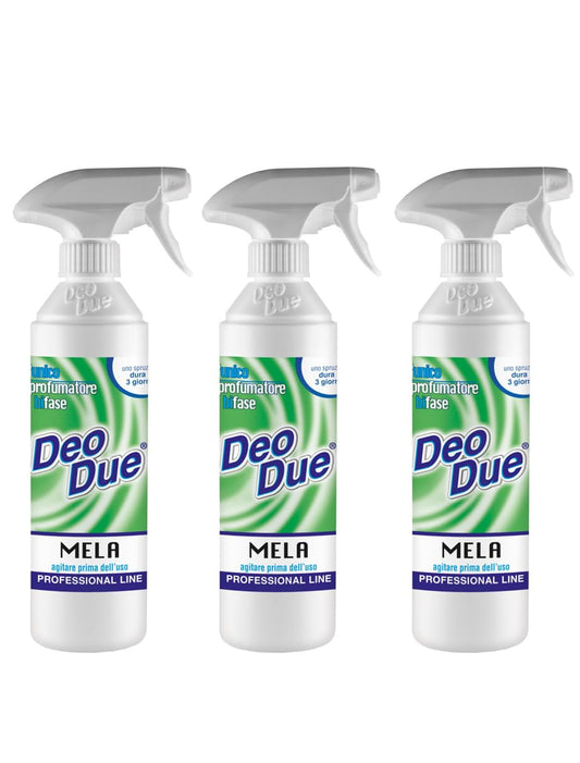 DEO DUE CHIMICLEAN PROFUMATORE MELA 500 ML CONFEZIONE DA 3 PEZZI