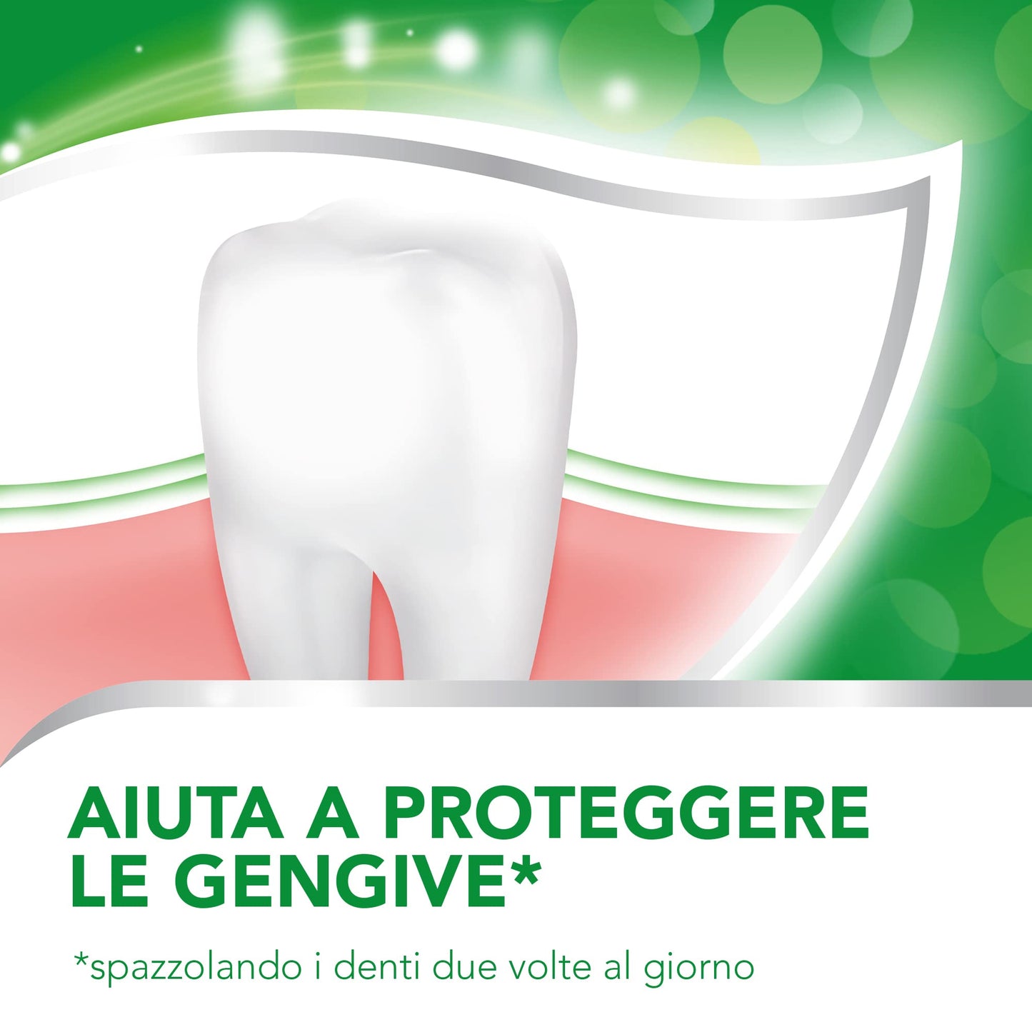 Aquafresh Dentifricio Tripla Protezione, Denti Forti, Gengive Sane, Smalto Rinforzato, Alito Fresco, Gusto Menta Delicata, Pacco da 12x75ml