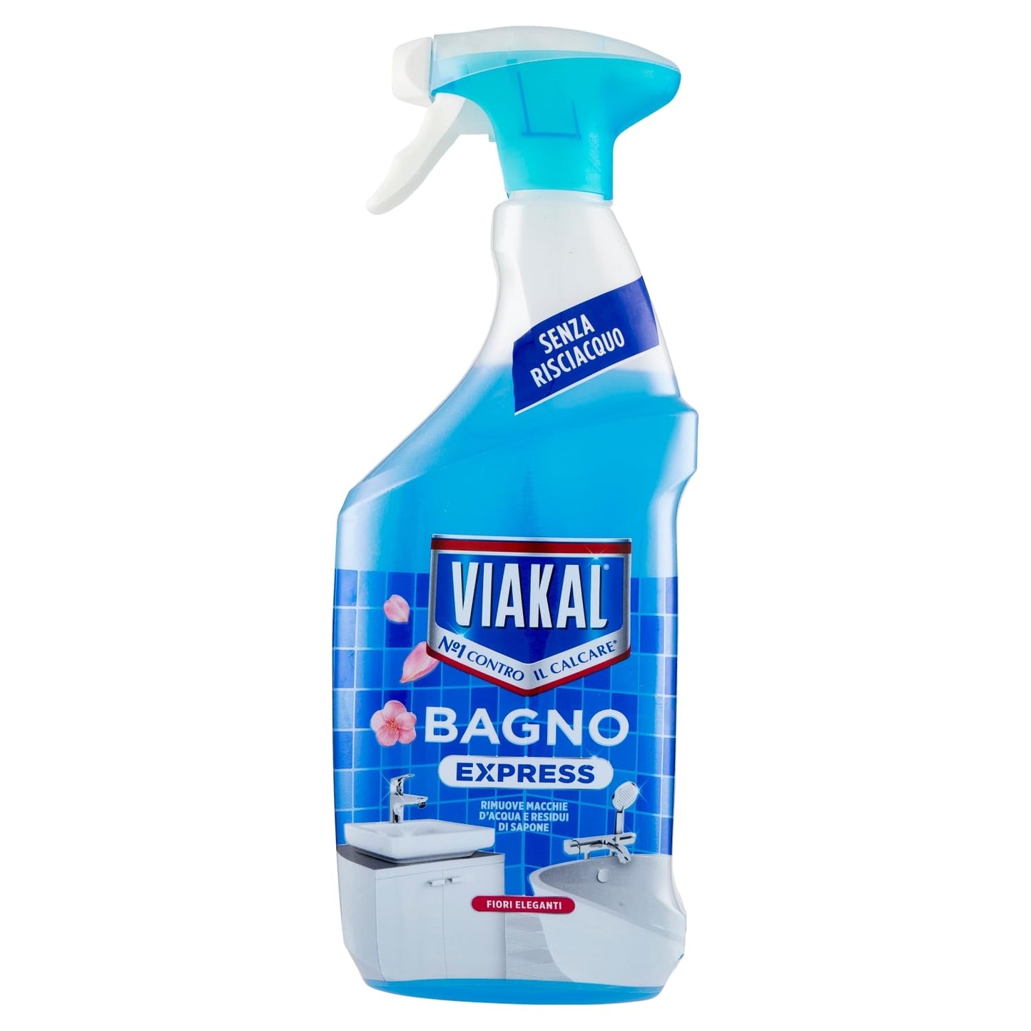 Viakal Bagno Express Fiori Eleganti 720 ml