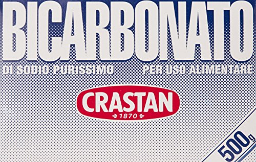 Crastan Bicarbonato di Sodio per Uso Alimentare, 500g