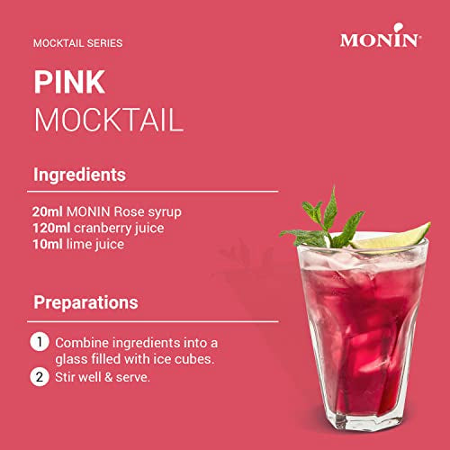 MONIN Premium Rose Sciroppo 700 ml