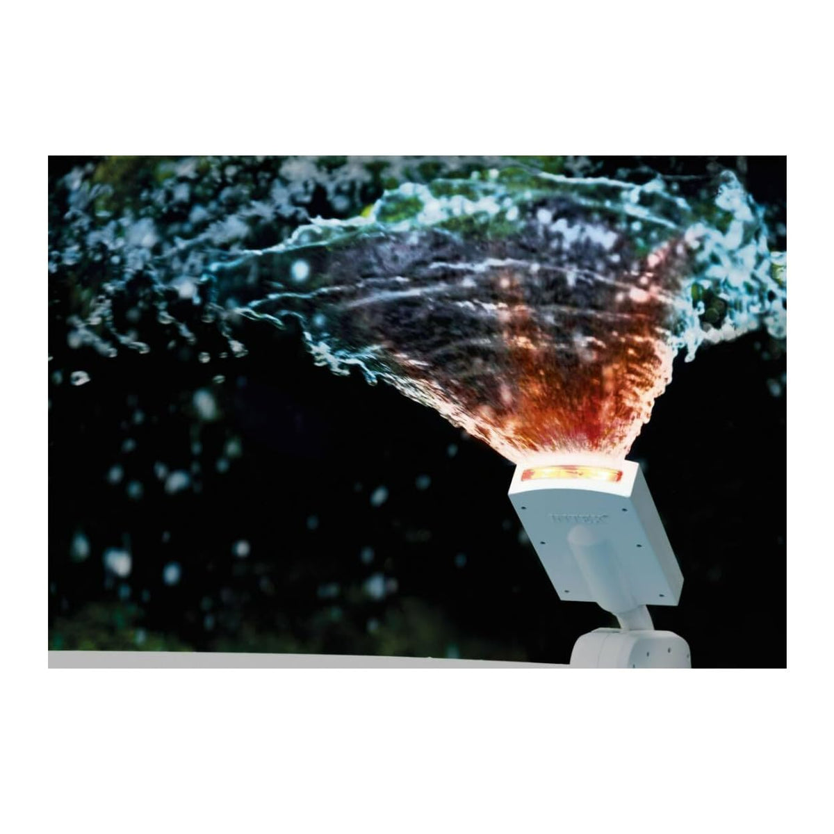 Intex Spruzzatore d'acqua per piscina a LED a quattro colori per piscina