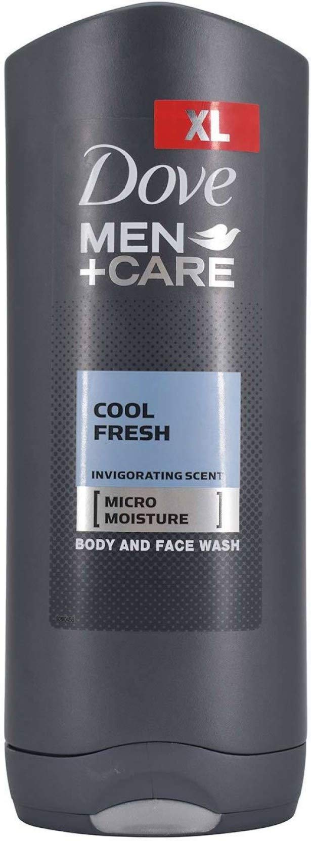 Dove, Men Plus Care Cool Fresh, bagnodoccia, confezione da 6 (6 x 0,4 l)