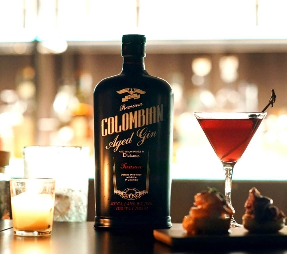 COLOMBIAN TREASURE AGED GIN (BLACK), 700 ml