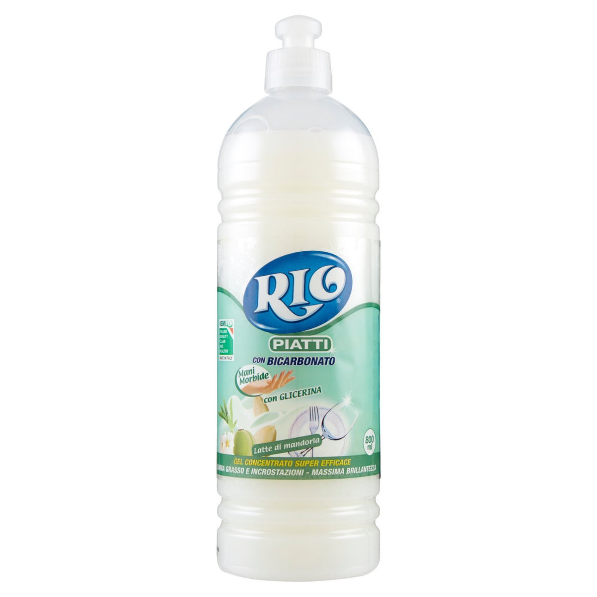 Rio - Bum Bum, Detersivo Piatti, con Bicarbonato , 800 ml