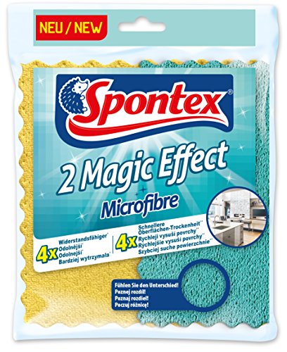 Spontex Microfibre, panni in microfibra, versatili, assorbenti ed efficienti