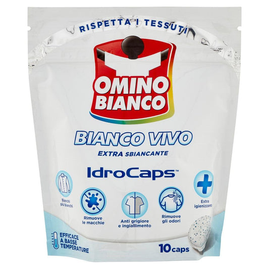 Omino Bianco Bianco Vivo Extra Sbiancante Idro Caps, 200 g