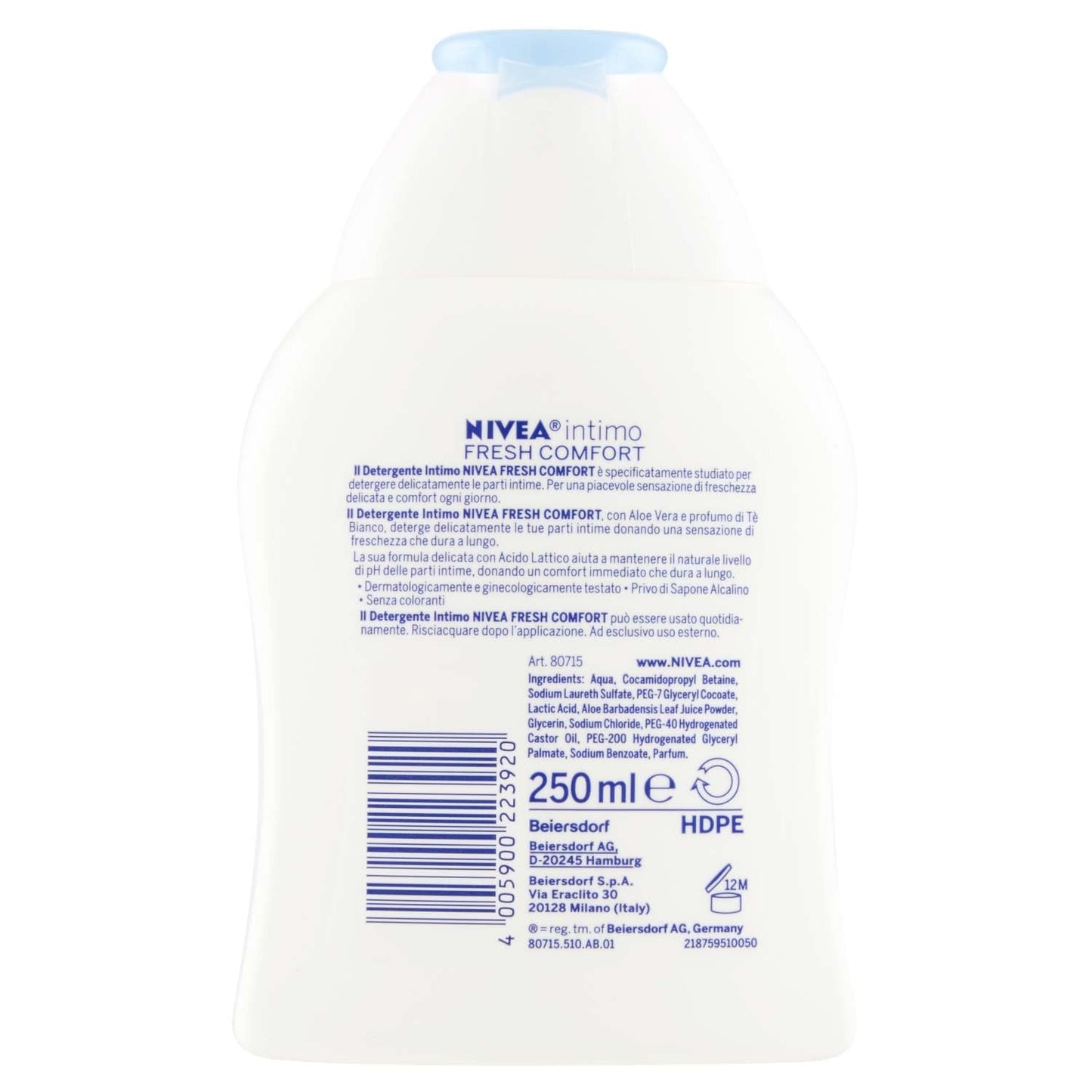 DETERGENTE INTIMO FRESH CONFORT FLIPTOP - 250 ML