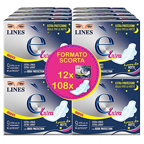 Lines È con Ali Assorbenti in Lactifless Pacco