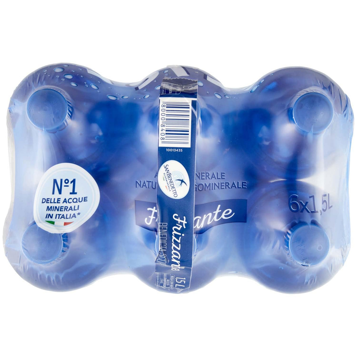 San Benedetto Acqua Frizzante Benedicta - 6 Bottiglie da 1.5 Litri