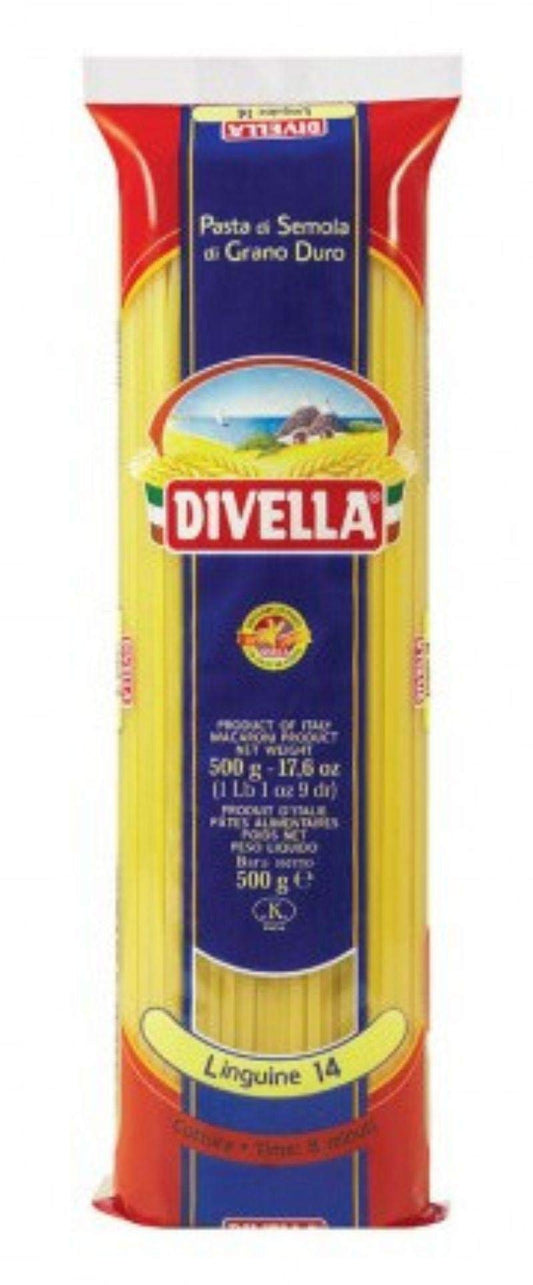 DIVELLA PASTA SEMOLA GRANO DURO LINGUINE N 14 36X500 GR