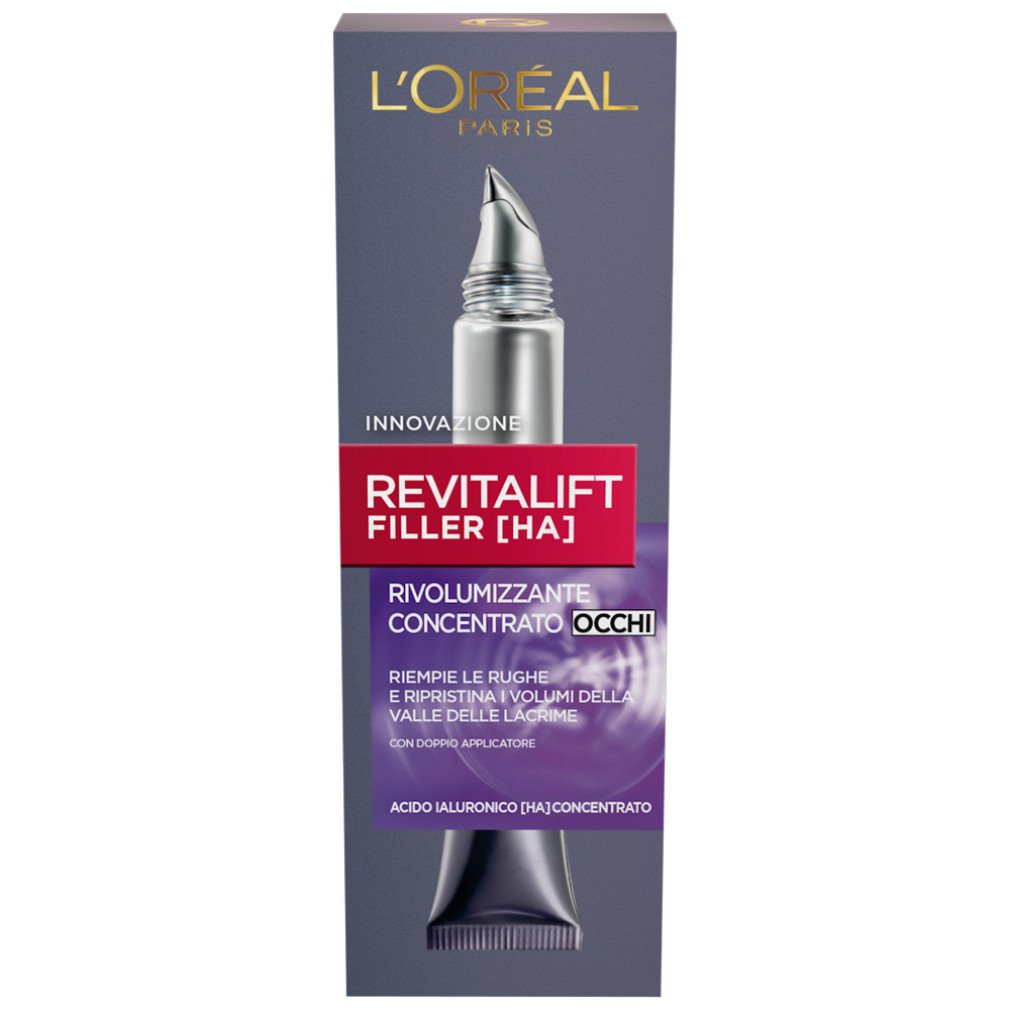 L'Oréal Paris Revitalift Filler Crema Rivolumizzante Concentrato Occhi 15 ml