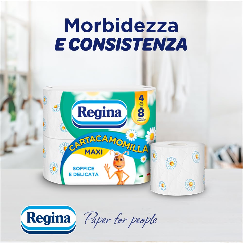 Carta Igienica Regina Cartacamomilla 6 rotoli