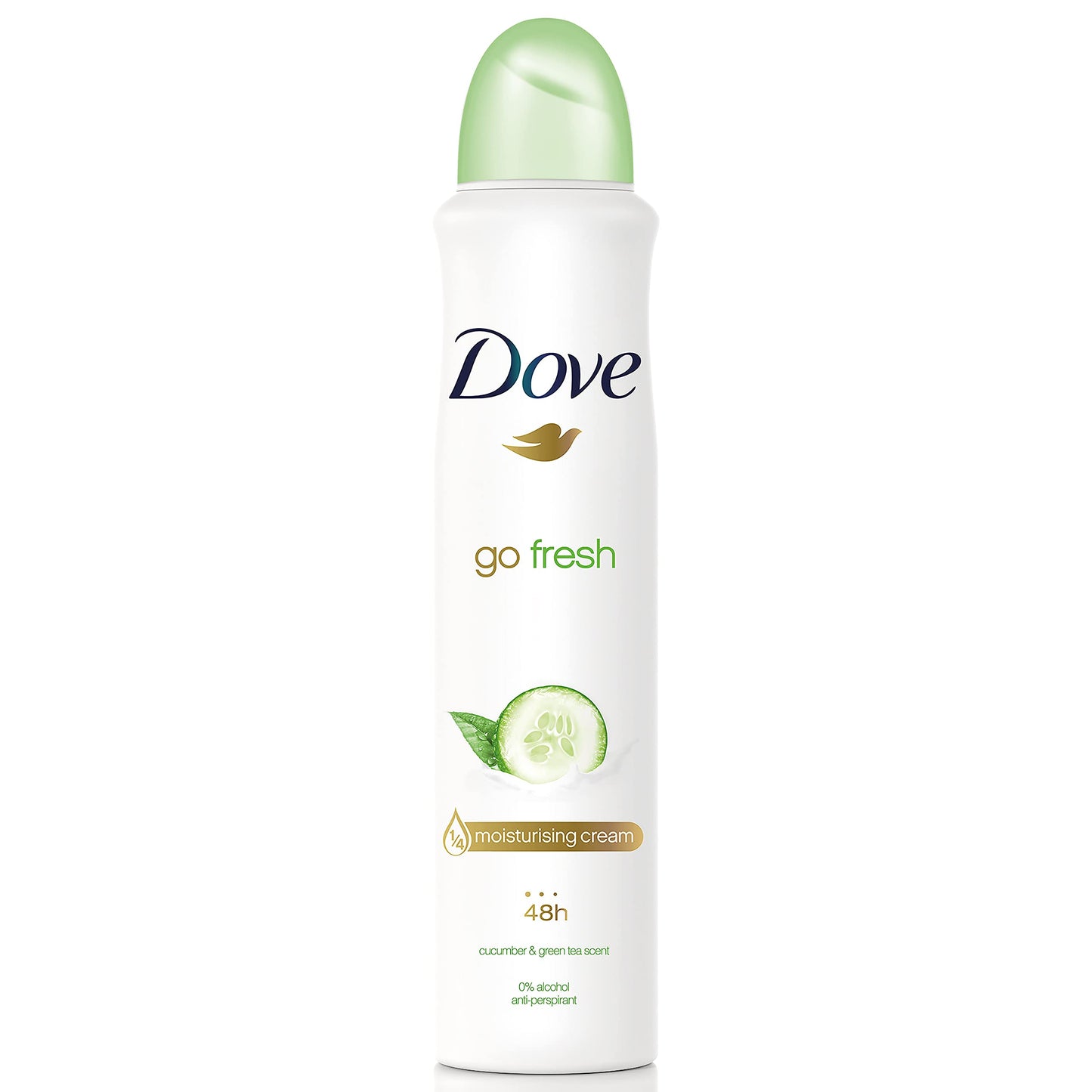 Dove Go Fresh Cetriolo & Tè Verde Spray - 250 g