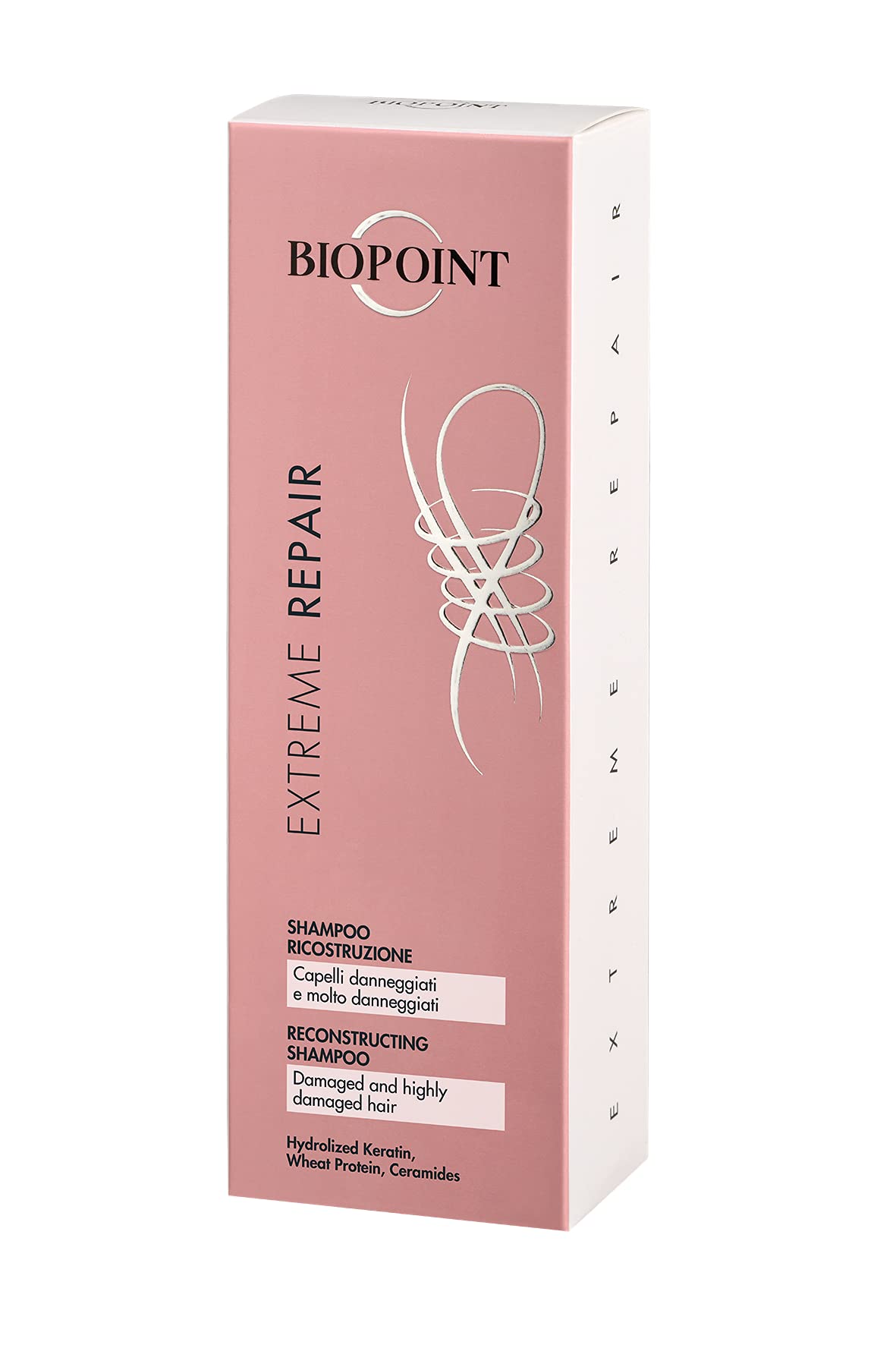 Biopoint Extreme Repair - Shampoo Ricostruzione, Azione Fortificante e Ristrutturante, Deterge Delicatamente e Rigenera i Capelli, 200 ml