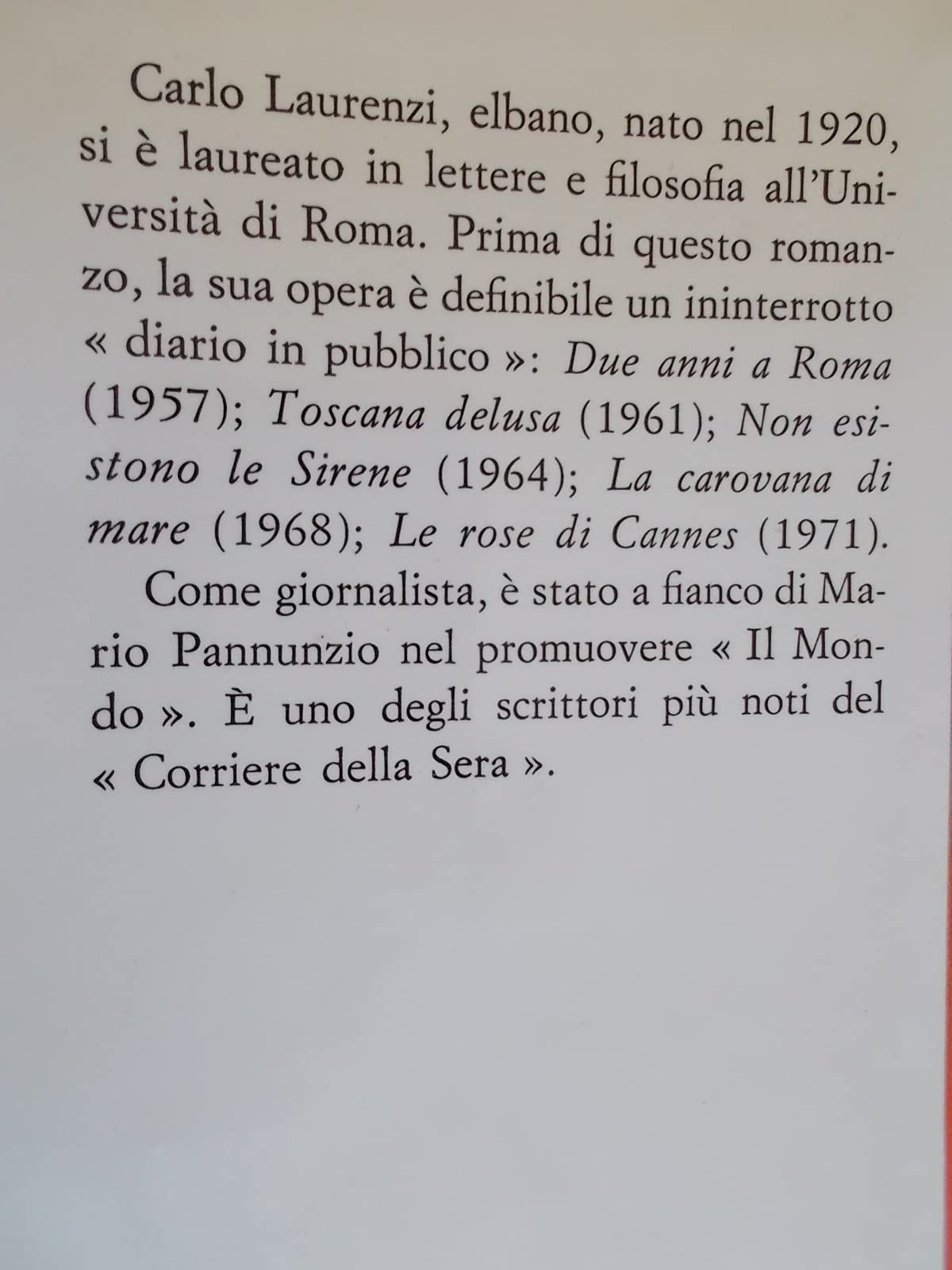 quell'antico amore