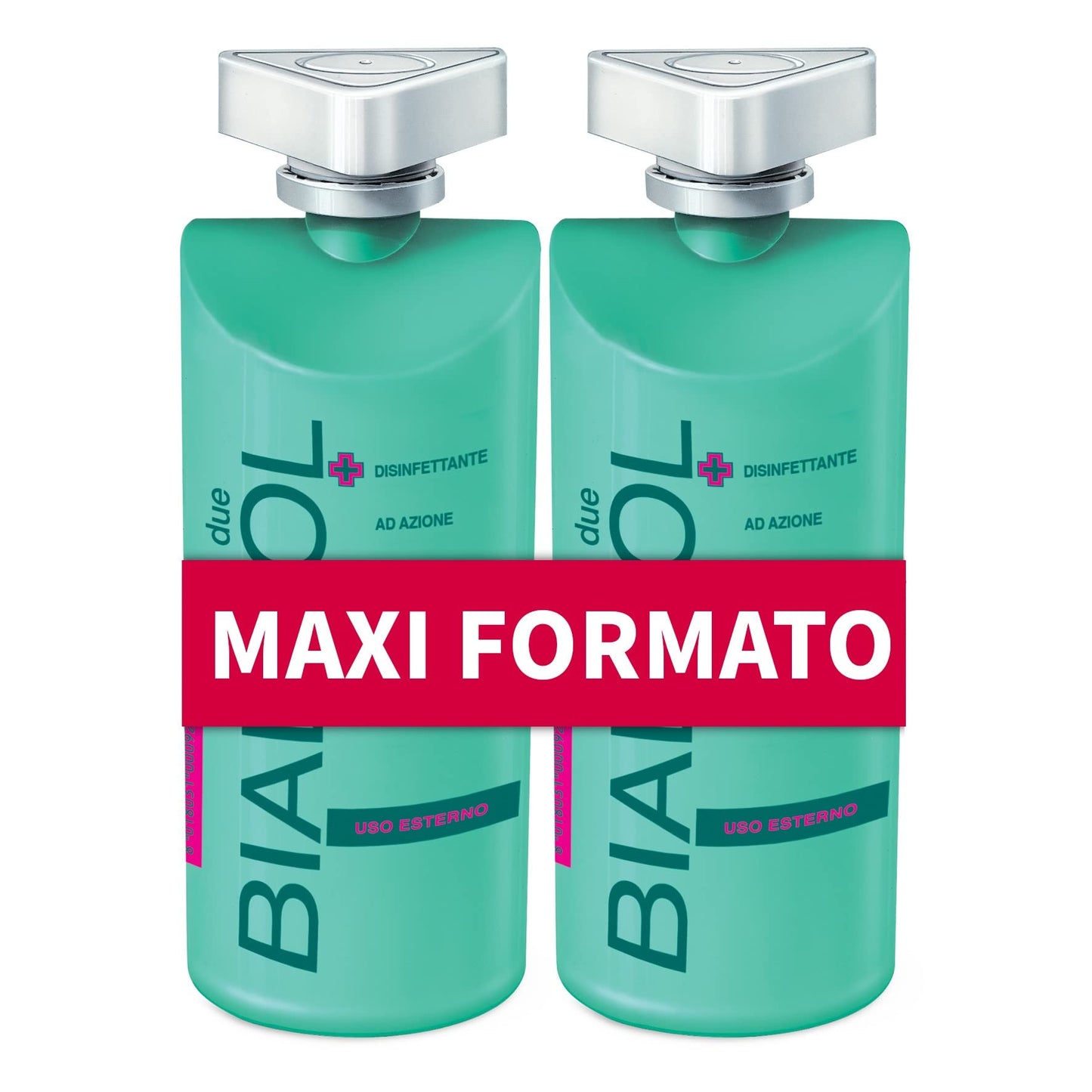 Bialcol Due, Disinfettante cutaneo ad azione battericida, Presidio Medico Chirurgico, per uso esterno - Pack due confezioni (2X400ml)